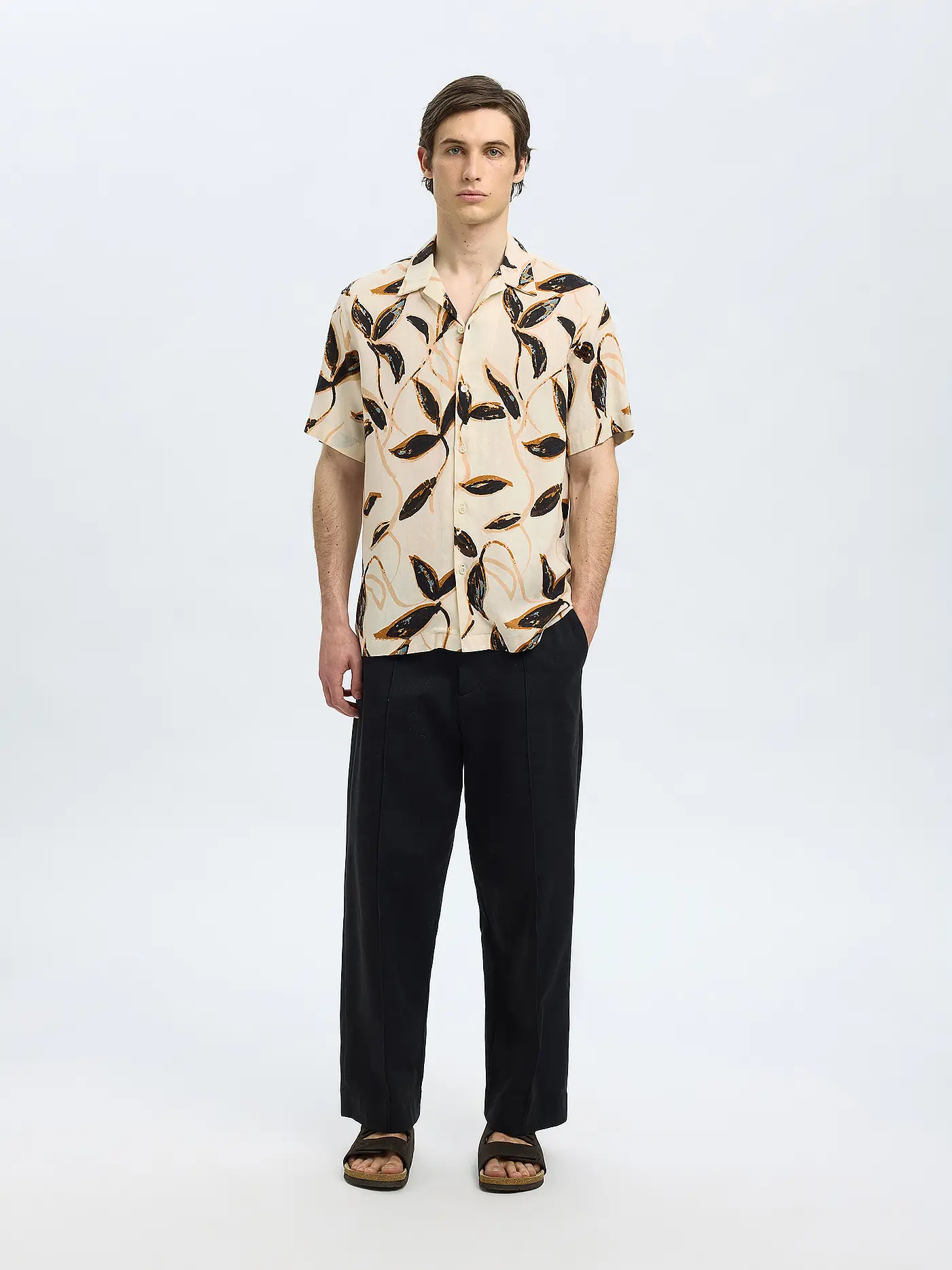 SELECTED | Hemd Regular Fit SLHREGNOA | creme